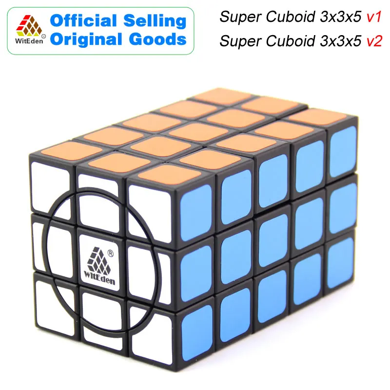 WitEden Super Cuboid 3x3x5 v1/v2 Magic Cube 335 Cubo Magico Professional Speed Cube Puzzle Antistress Toys For Children
WitEden Super Cuboid 3x3x5 v1/v2 Magic Cube 335 Cubo Magico Professional Speed Cube Puzzle Antistress Toys For Children