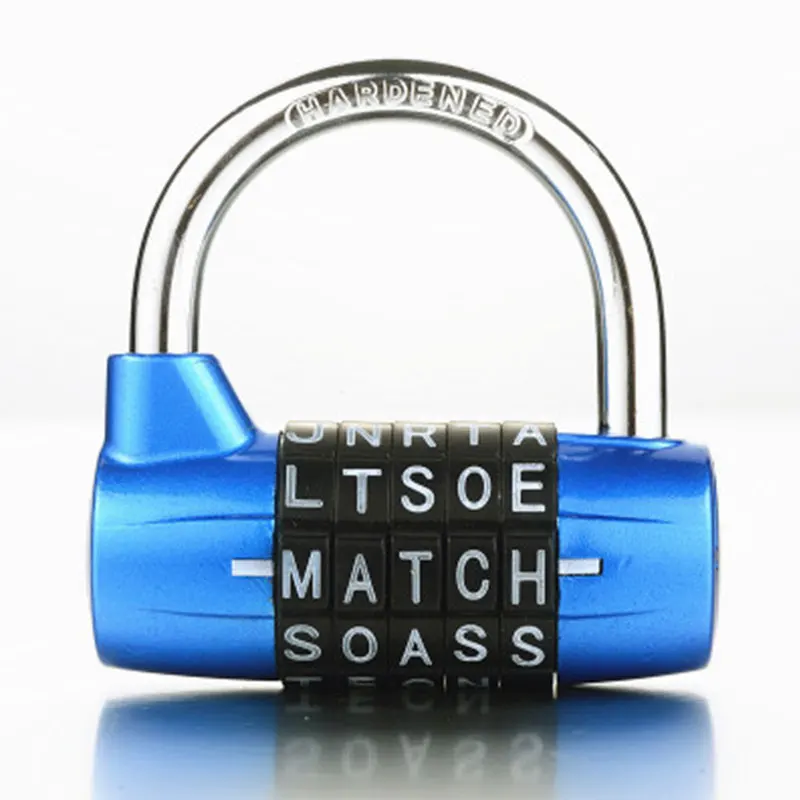 5 Letter Zinc Alloy Combination Padlock Code Password Lock Door Cabinet Drawer Bike Motorcycle Student Locker Locks
5 Letter Zinc Alloy Combination Padlock Code Password Lock Door Cabinet Drawer Bike Motorcycle Student Locker Locks