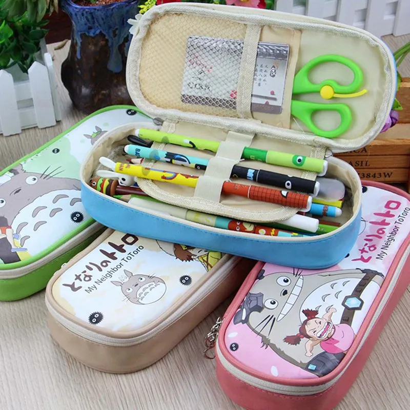 Creative Totoro Large Capacity Pencil Case Pen Leather Pu Pencil Case Student Pencil Case
Creative Totoro Large Capacity Pencil Case Pen Leather Pu Pencil Case Student Pencil Case