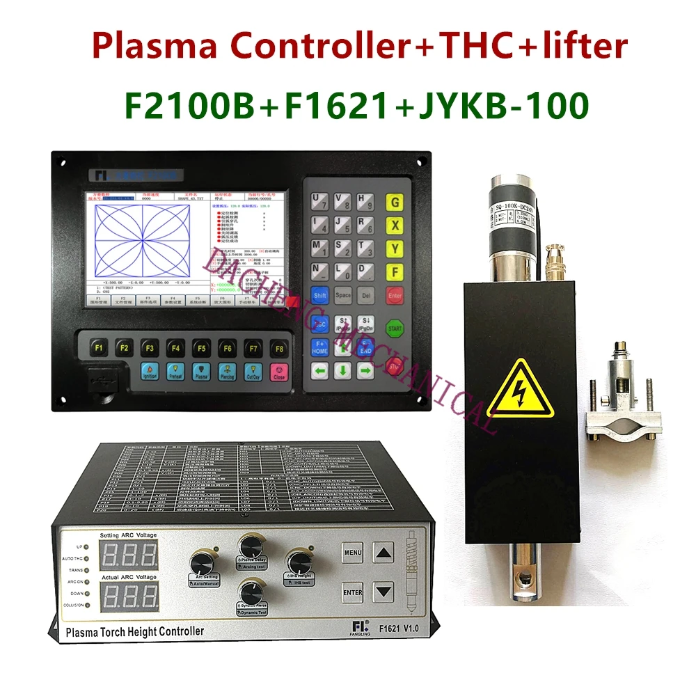 Плазменный контроллер F2100B + THC + комплект подъемников F2100B + F1621 + фотоэлемент для резака плазменной резки
Плазменный контроллер F2100B + THC + комплект подъемников F2100B + F1621 + фотоэлемент для резака плазменной резки