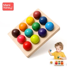 Wooden Rainbow Block Color Sorting Sensory Toys Wood Stacking Toy Rainbow Building Blocks Balls Montessori Toys Kids Gifts
Wooden Rainbow Block Color Sorting Sensory Toys Wood Stacking Toy Rainbow Building Blocks Balls Montessori Toys Kids Gifts