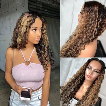 Jerry Curl Wig Ombre 13x6 Lace Front Human Hair Wigs Honey Blonde Deep Wave PrePlucked Bleached Knots Lace Closure Wigs Glueless
Jerry Curl Wig Ombre 13x6 Lace Front Human Hair Wigs Honey Blonde Deep Wave PrePlucked Bleached Knots Lace Closure Wigs Glueless