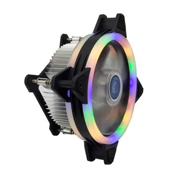 Color Light CPU Cooler TDP 95W CPU Cooler with 120mm 12V Fan for LGA 1155/1151/1151/1156
Color Light CPU Cooler TDP 95W CPU Cooler with 120mm 12V Fan for LGA 1155/1151/1151/1156