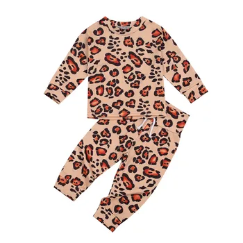 One Persent 2021 Autumn Baby Girls Boys Leopard Clothes Sets 2pcs Long Sleeve Pullover Sweatshirt Tops Pants 0-24M
One Persent 2021 Autumn Baby Girls Boys Leopard Clothes Sets 2pcs Long Sleeve Pullover Sweatshirt Tops Pants 0-24M