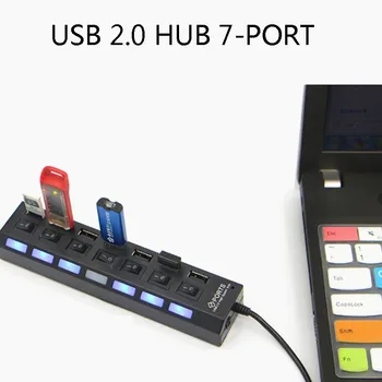 7-port independent switch USB HUB plug-in USB splitter usb c hub for macbook pro laptop computer type c hub multi usb 2.0
7-port independent switch USB HUB plug-in USB splitter usb c hub for macbook pro laptop computer type c hub multi usb 2.0