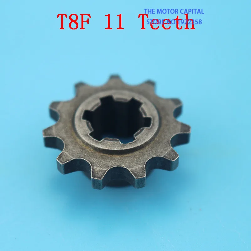 Зубчатая цепная пластина T8F 11 T подходит для электрического и газового скутера