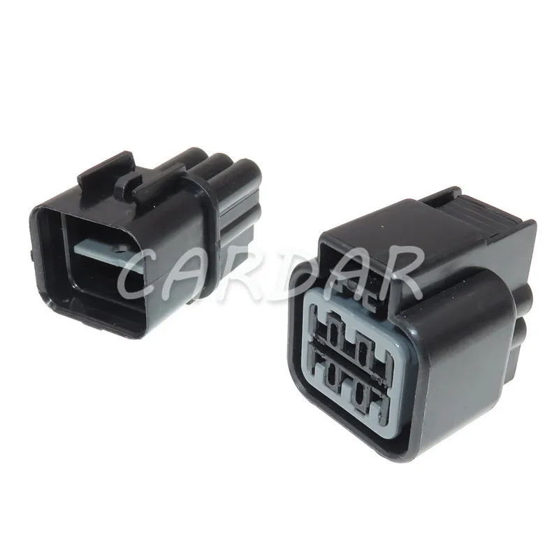 1 Set 6 Pin PB625-06027 Automotive Waterproof LightHold Light Lamp Socket Plastic Electronic Housing Connector For KIA Hyundai | Автомобили