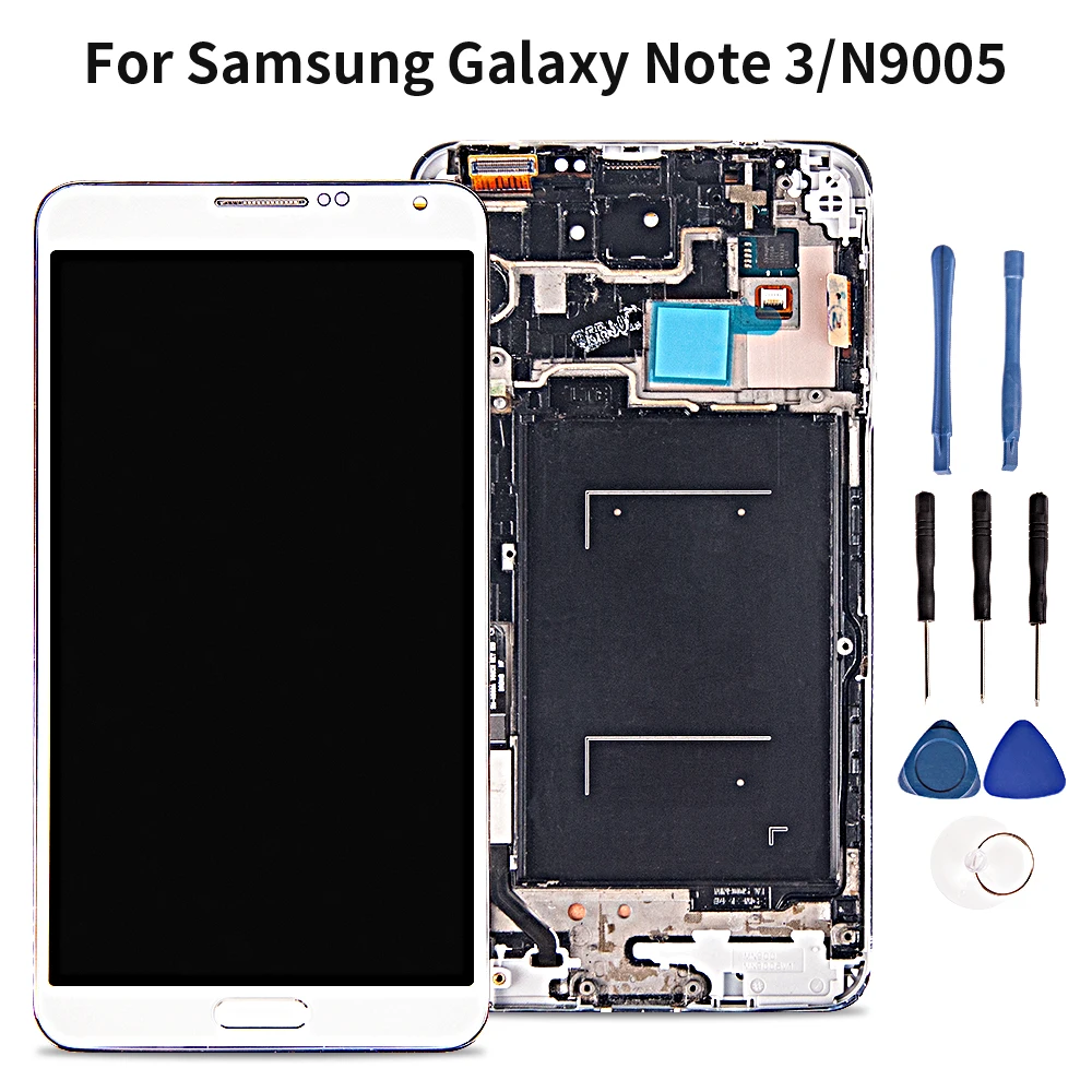 Amoled For Samsung Galaxy Note3 N9005 LCD Display Touch Screen Digitizer Assembly + frame For Samsung Note III N900 N900a N900T
Amoled For Samsung Galaxy Note3 N9005 LCD Display Touch Screen Digitizer Assembly + frame For Samsung Note III N900 N900a N900T