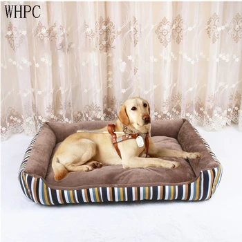WHPC New Stripe Pet Bed For Large Middle Small Dogs And Cats Soft Warm Dogs Bed Sofa Lounger For Pets Puppy Bed Nest Wholesale
WHPC New Stripe Pet Bed For Large Middle Small Dogs And Cats Soft Warm Dogs Bed Sofa Lounger For Pets Puppy Bed Nest Wholesale