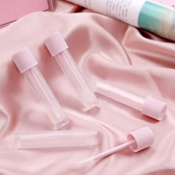 New 5 Pcs/set Centrifugal Tube Shaped Lip Gloss Tubes Empty Refillable Lip Balm Bottles With Lip Brush Vials Containers
New 5 Pcs/set Centrifugal Tube Shaped Lip Gloss Tubes Empty Refillable Lip Balm Bottles With Lip Brush Vials Containers