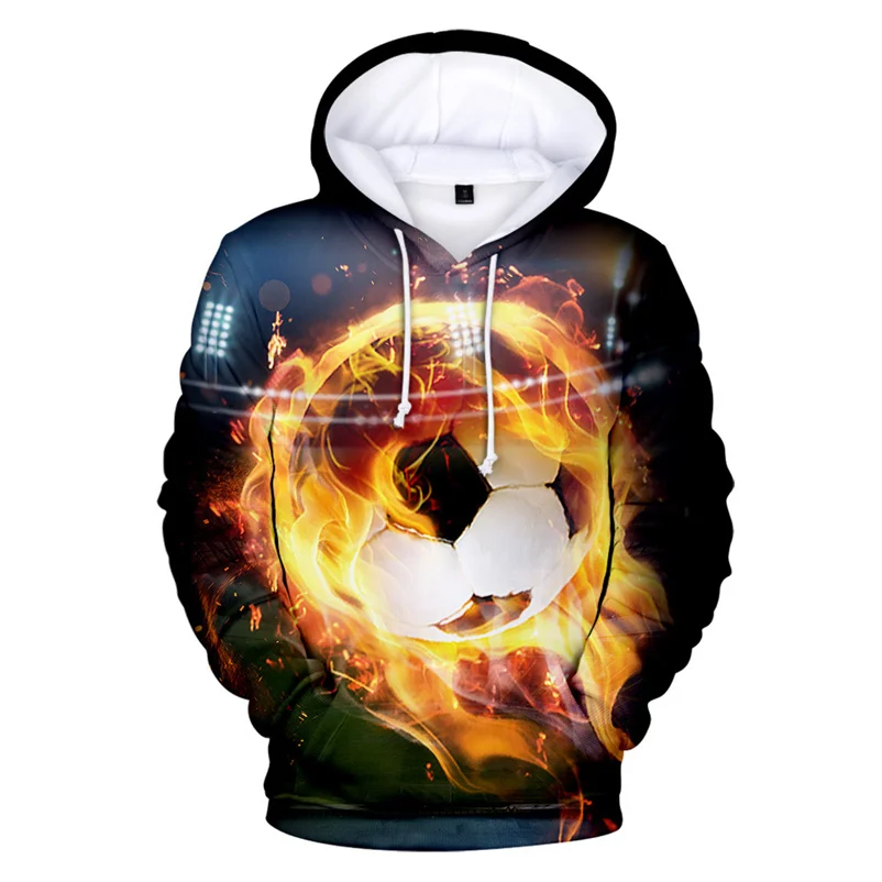 

3D Football Hoodies Men Women Autumn Winter Sweatshirts New Space Galaxy Football Hoodie Boys Girls Casual Pullovers