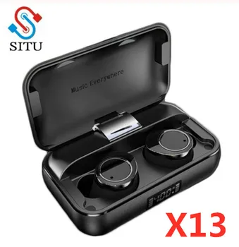 TWS X13 Touch True Wireless Earbuds IPX7 Waterproof fone de ouvid Bluetooth 5.0 Earphone HiFi Stereo Noise Cancelling Headphones
TWS X13 Touch True Wireless Earbuds IPX7 Waterproof fone de ouvid Bluetooth 5.0 Earphone HiFi Stereo Noise Cancelling Headphones