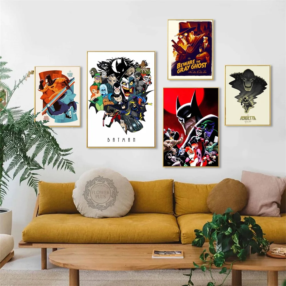 Batman Animated Series Joker Laughing Fish Comic Series Movie Poster Art Silk Light Canvas Home Room Wall Printing Decor
Batman Animated Series Joker Laughing Fish Comic Series Movie Poster Art Silk Light Canvas Home Room Wall Printing Decor