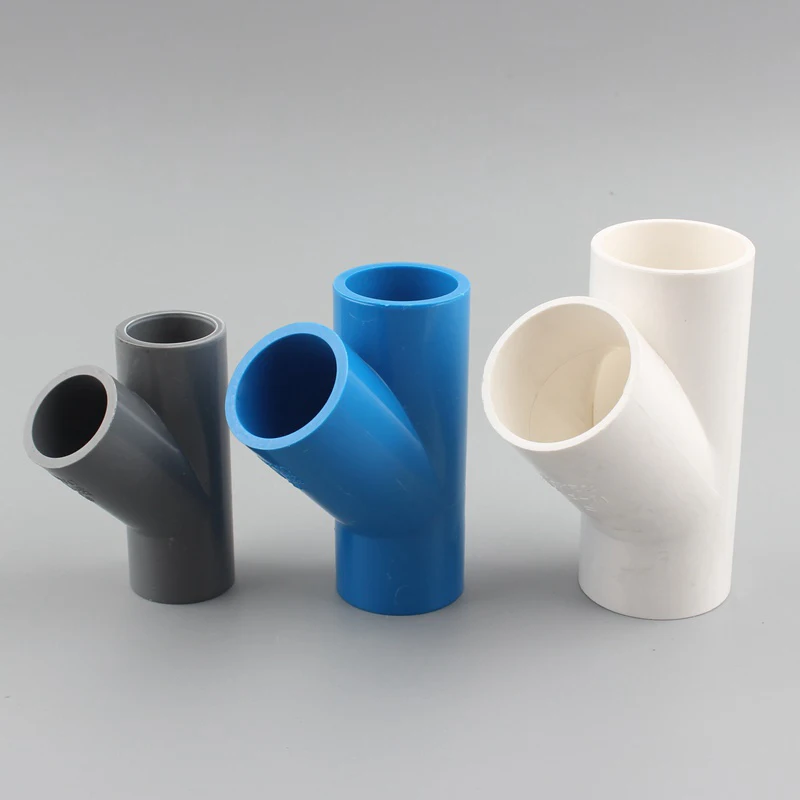 ID 20 25 32 40mm PVC Oblique Tee 45 Degree Tilted Tee Connector Water Pipe Quick Connector Water Supply Pipe Fittings Accessory
ID 20 25 32 40mm PVC Oblique Tee 45 Degree Tilted Tee Connector Water Pipe Quick Connector Water Supply Pipe Fittings Accessory