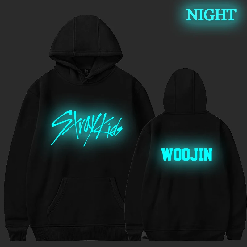 Kpop Stray Kids Luminous Hoodie Hipsters Casual Stray Kids Print Hoodies Boys Girls Casual teens Sweatshirt Fashion Sportswear
Kpop Stray Kids Luminous Hoodie Hipsters Casual Stray Kids Print Hoodies Boys Girls Casual teens Sweatshirt Fashion Sportswear