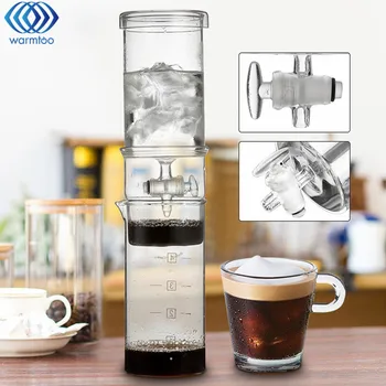 400ml Portable Reusable Ice Drip Coffee Filter Glass Percolators Espresso Coffee Dripper Pot Ice Cold Brew Coffee Maker
400ml Portable Reusable Ice Drip Coffee Filter Glass Percolators Espresso Coffee Dripper Pot Ice Cold Brew Coffee Maker