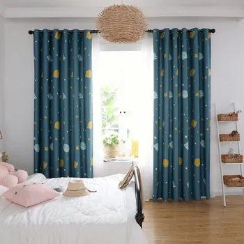 1pcs Universe Star Printed Cartoon Space Planets Full Blackout Polyester Curtain For Living Room Children Bedroom French Window
1pcs Universe Star Printed Cartoon Space Planets Full Blackout Polyester Curtain For Living Room Children Bedroom French Window