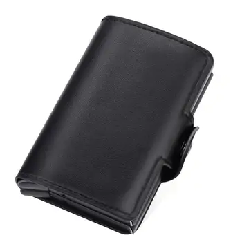 2020 New Men Dual Card Box Anti-Degaussing Anti-Theft RFID Bank Credit Card PU Leather Automatic Wallet Credit Card Holder Case
2020 New Men Dual Card Box Anti-Degaussing Anti-Theft RFID Bank Credit Card PU Leather Automatic Wallet Credit Card Holder Case