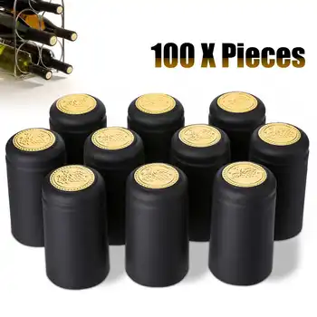 100pcs Wine Bottle Heat Shrink Capsules Wine Heat Shrinkable Plastic Cap Red Wine Heat Shrinkable Film Professional Wine
100pcs Wine Bottle Heat Shrink Capsules Wine Heat Shrinkable Plastic Cap Red Wine Heat Shrinkable Film Professional Wine