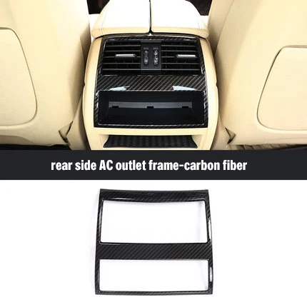 

Ac Outlet Frame For Bmw Carbon Fiber 1pc Year Side 5 Series F10 F11 F18 520i 528i 535i 550i Drive