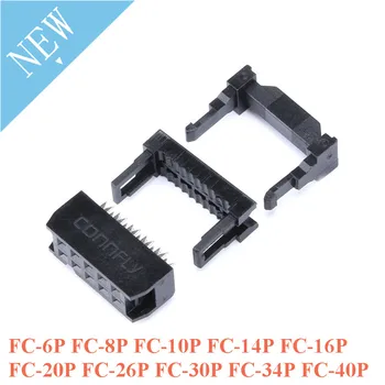 10set FC-6P FC-8P FC-10P FC-14P FC-16P To FC-40P IDC Socket 2x5 Pin Dual Row Pitch 2.54mm 2*5P IDC Connector 10-pin Cable Socket
10set FC-6P FC-8P FC-10P FC-14P FC-16P To FC-40P IDC Socket 2x5 Pin Dual Row Pitch 2.54mm 2*5P IDC Connector 10-pin Cable Socket