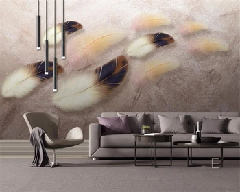 beibehang 3d wallpaper american fashion colorful feather texture wallpaper art painting tv background wall sticker wallpaper 
beibehang 3d wallpaper american fashion colorful feather texture wallpaper art painting tv background wall sticker wallpaper