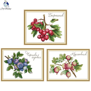 Joy Sunday Fruit Series Pattern Counted Cross Stitch 14ct 11ct Cross Stitch Kit DIY Handmade Needle and Thread Embroidery Kit
Joy Sunday Fruit Series Pattern Counted Cross Stitch 14ct 11ct Cross Stitch Kit DIY Handmade Needle and Thread Embroidery Kit