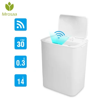 14L Induction Trash Can sensor Home intelligent Waste Bins Automatic Electric Trash Can garbage trash bin for Kitchen Bathroom
14L Induction Trash Can sensor Home intelligent Waste Bins Automatic Electric Trash Can garbage trash bin for Kitchen Bathroom