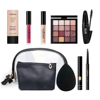 9PCS Makeup Set Professional Makeup Set Mascara BB Cream Concealer Lip Gloss Eye Shadow Eyebrow Pencil Kit Base Makeup Kit
9PCS Makeup Set Professional Makeup Set Mascara BB Cream Concealer Lip Gloss Eye Shadow Eyebrow Pencil Kit Base Makeup Kit