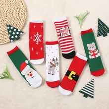 Kids Christmas Warm Slipper Socks Children's Novelty Xmas Stocking Filler Gift