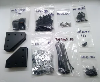 Funssor 1set Prusa i3 Bear extrusion screw and nuts plates kit 
Funssor 1set Prusa i3 Bear extrusion screw and nuts plates kit