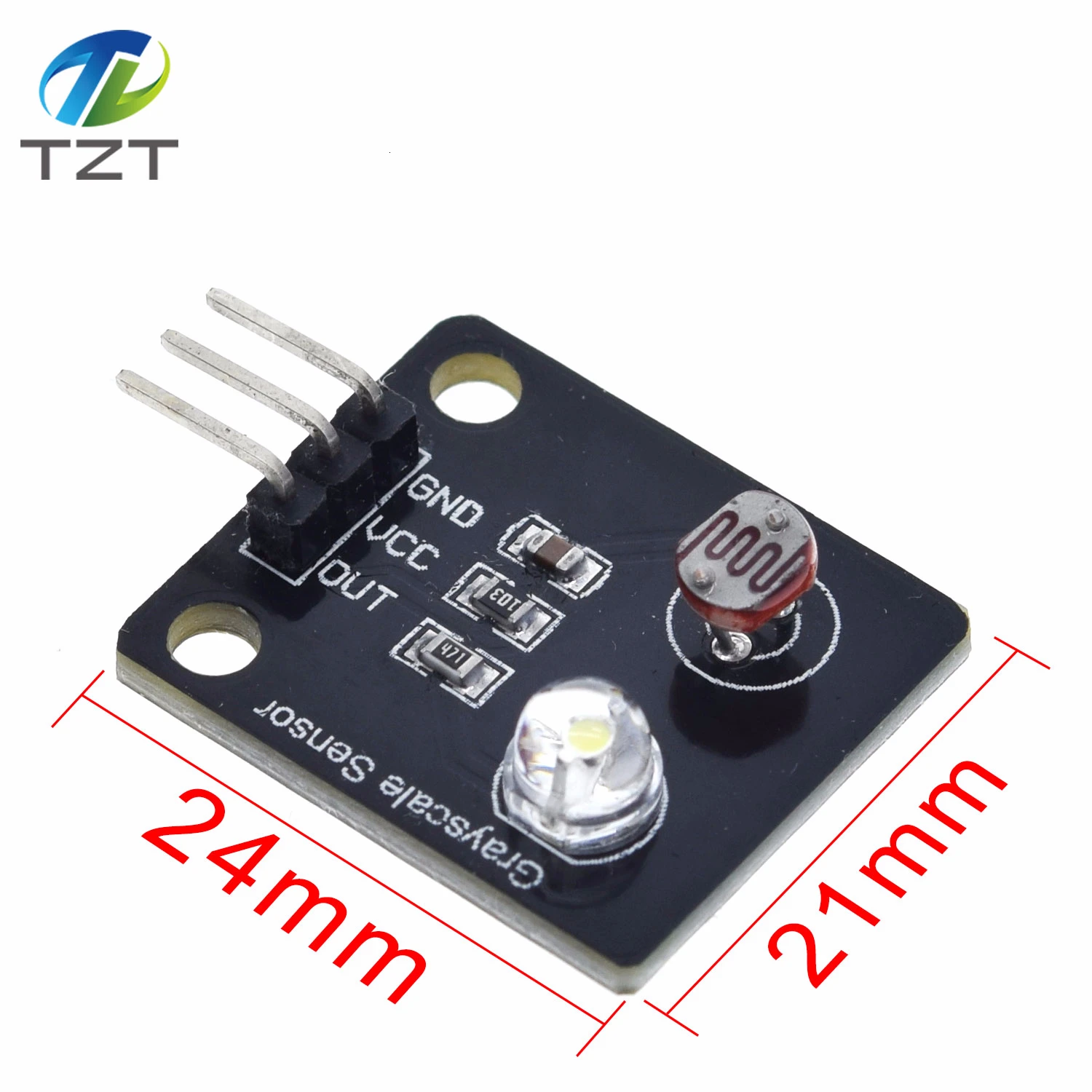 Photosensitive resistor Light Sensor Analog Grayscale Sensor Electronic Board Line finder tracking module For Arduino DIY Kit
Photosensitive resistor Light Sensor Analog Grayscale Sensor Electronic Board Line finder tracking module For Arduino DIY Kit