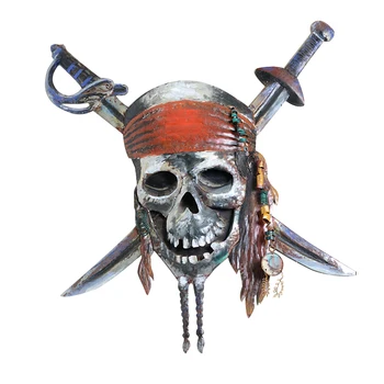 Retro metal Caribbean Pirate creative skull model bar wall decoration Vintage wall hanging decoration kids room decoration
Retro metal Caribbean Pirate creative skull model bar wall decoration Vintage wall hanging decoration kids room decoration