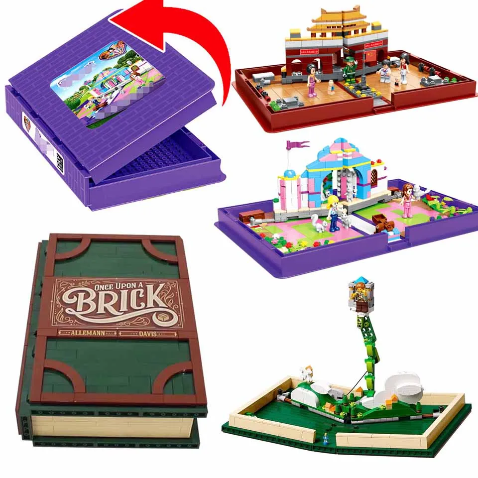 New Idea Series Pop-up Book fit Legoinglys 21315 city Model Store book Building Blocks Bricks Educational diy Toys kid gift
New Idea Series Pop-up Book fit Legoinglys 21315 city Model Store book Building Blocks Bricks Educational diy Toys kid gift