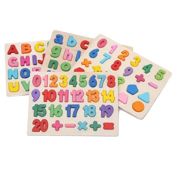 Kids Wooden 3D Alphabet Number Early Learning Jigsaw Colorful Letter Digital Geometric Preschool Educational Toys for Children
Kids Wooden 3D Alphabet Number Early Learning Jigsaw Colorful Letter Digital Geometric Preschool Educational Toys for Children