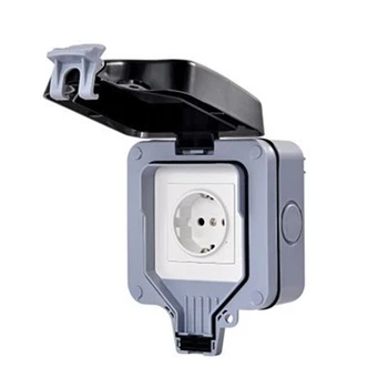 13A Outdoor Storm Switched Single Socket IP67 Waterproof Box With a socket Special Protectors Cushion & Seal Plug Top Flex
13A Outdoor Storm Switched Single Socket IP67 Waterproof Box With a socket Special Protectors Cushion & Seal Plug Top Flex