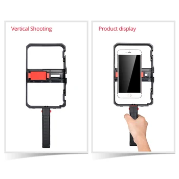 Video Camera Cage Stabilizer Film Making Rig for Cell Phone Hand Grip Handheld Bracket
Video Camera Cage Stabilizer Film Making Rig for Cell Phone Hand Grip Handheld Bracket