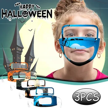 5PCS Kids Mask Washable mascarillas reutilizables lavables Halloween Clear Mask with Detachable Eye Shield Goggles Masks A60
5PCS Kids Mask Washable mascarillas reutilizables lavables Halloween Clear Mask with Detachable Eye Shield Goggles Masks A60