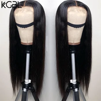 KGBL Straight 13*4 Lace Front Human Hair Wigs Middle Ratio 8”-24" Non-Remy Natural Color Brazilian Hair Wigs With Baby Hair
KGBL Straight 13*4 Lace Front Human Hair Wigs Middle Ratio 8”-24" Non-Remy Natural Color Brazilian Hair Wigs With Baby Hair