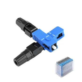 200PCS 0.3dB FTTH fiber optic fast/quick connector SC UPC/SC APC single-mode FTTH Tool Cold Fiber Fast Connector SC
200PCS 0.3dB FTTH fiber optic fast/quick connector SC UPC/SC APC single-mode FTTH Tool Cold Fiber Fast Connector SC