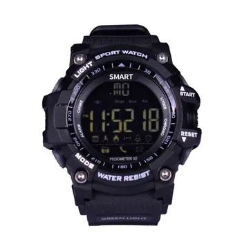 EX16 Bluethooth Smart Watch Notification Remote Control Pedometer Sport Watch IP67 Waterproof Men Wristwatch
EX16 Bluethooth Smart Watch Notification Remote Control Pedometer Sport Watch IP67 Waterproof Men Wristwatch