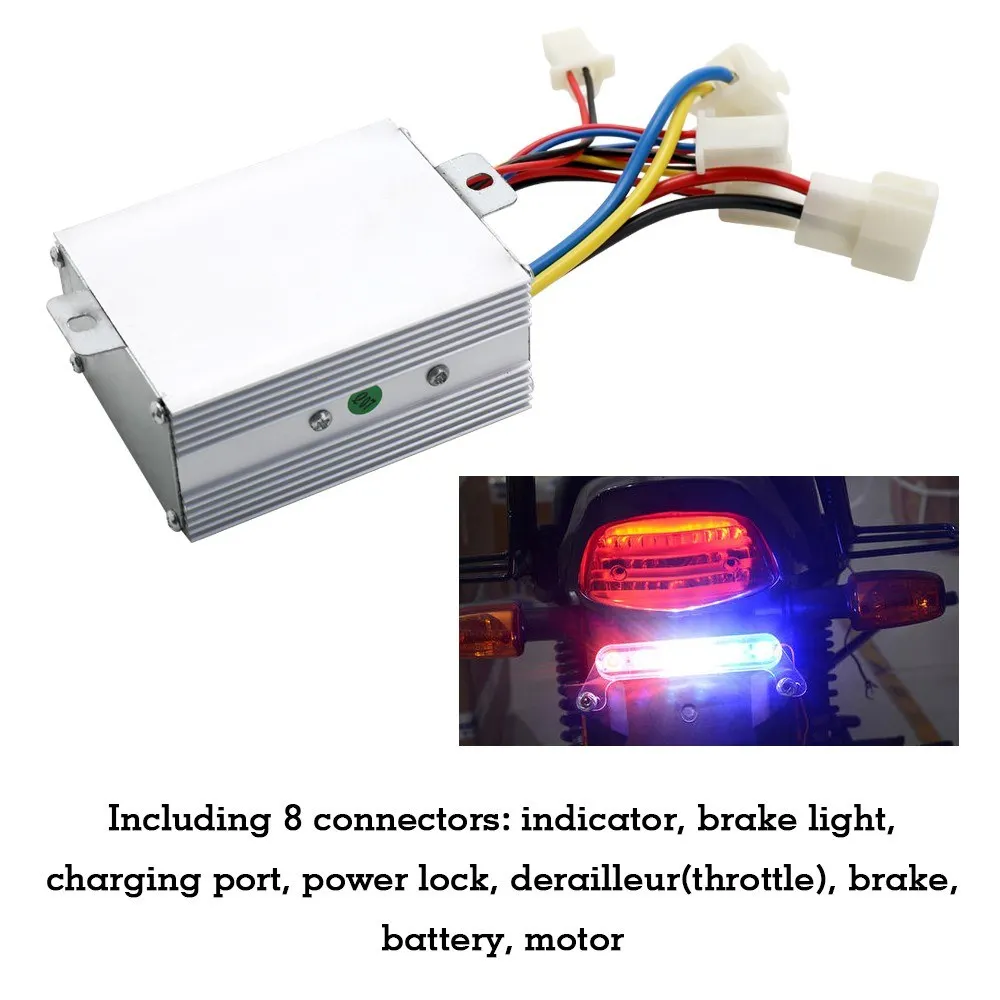 Aluminum Tricycles Bike DC Motor Speed Control Box With Throttle Grip Set 24V Brushed Motor Adjust Speed Motor Control
Aluminum Tricycles Bike DC Motor Speed Control Box With Throttle Grip Set 24V Brushed Motor Adjust Speed Motor Control