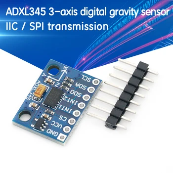 GY-291 ADXL345 3-Axis Digital Gravity Sensor Acceleration Module IIC/SPI transmission
GY-291 ADXL345 3-Axis Digital Gravity Sensor Acceleration Module IIC/SPI transmission