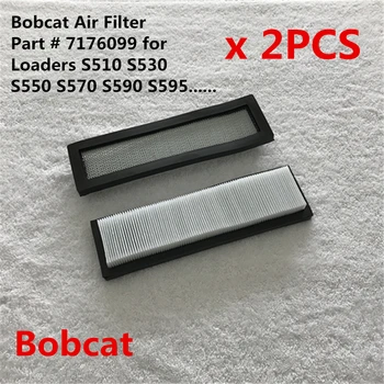 2PCS Filters Bobcat Air Filter Part # 7176099 for Loaders S510 S530 S550 S570 S590 S595 EXCAVATOR E17, E19, E20, E25 vacuum
2PCS Filters Bobcat Air Filter Part # 7176099 for Loaders S510 S530 S550 S570 S590 S595 EXCAVATOR E17, E19, E20, E25 vacuum