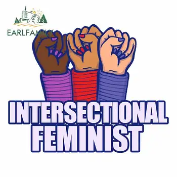 EARLFAMILY 13cm x 10.6cm For Intersectional Feminist DIY Car Stickers Sunscreen Decal Anime Creative Sticker Scratch-Proof
EARLFAMILY 13cm x 10.6cm For Intersectional Feminist DIY Car Stickers Sunscreen Decal Anime Creative Sticker Scratch-Proof