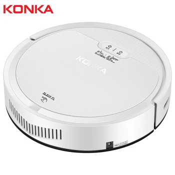 KONKA Robot Vacuum Cleaner Powerful Suction for Thin Carpet & Hard Floor Large Dustbin Miniroom Function Automatic Recharge
KONKA Robot Vacuum Cleaner Powerful Suction for Thin Carpet & Hard Floor Large Dustbin Miniroom Function Automatic Recharge