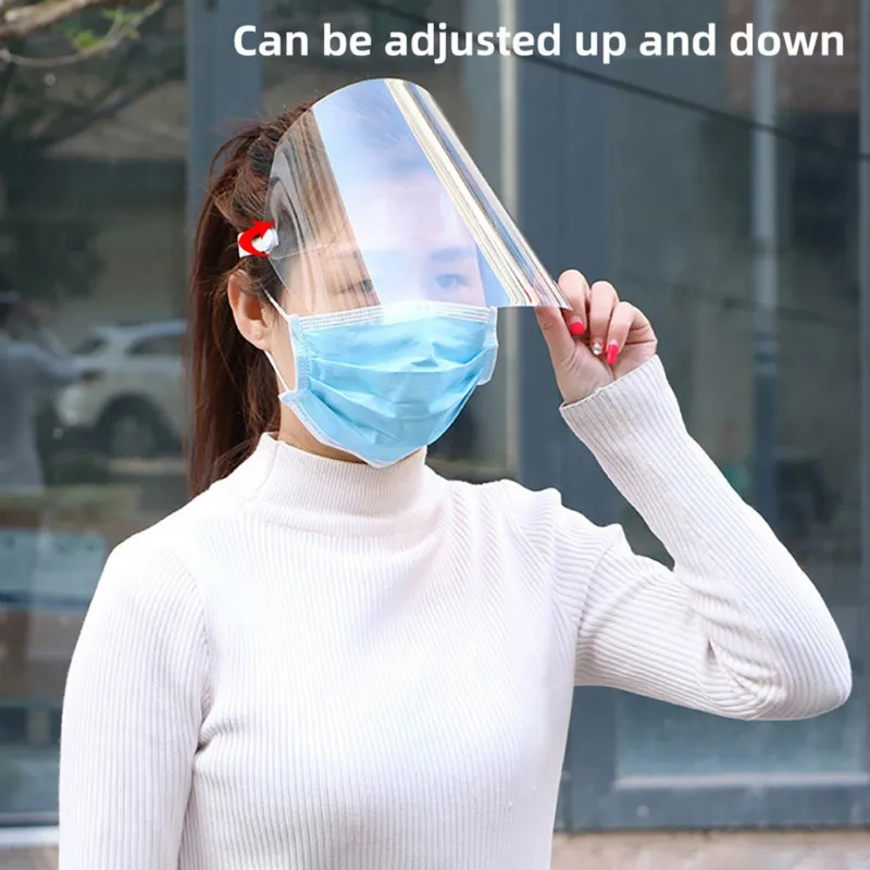 NEW Splash-proof Dust-proof Shield Adjustable Head-mounted Mask Anti-fog Splash protective Mask 2020 Transparent Mask Protection
NEW Splash-proof Dust-proof Shield Adjustable Head-mounted Mask Anti-fog Splash protective Mask 2020 Transparent Mask Protection