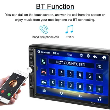 7Inch Double 2Din Car MP5 Player Bluetooth Stereo Radio HD Camera FM Aux Input Car Styling
7Inch Double 2Din Car MP5 Player Bluetooth Stereo Radio HD Camera FM Aux Input Car Styling