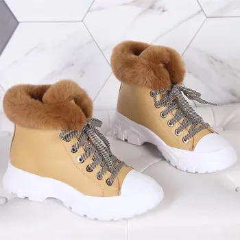 Warm shoes 2019 auutmn and winter round toe real fur inside women shoes lace up genuin leather wool comfortable shoes
Warm shoes 2019 auutmn and winter round toe real fur inside women shoes lace up genuin leather wool comfortable shoes