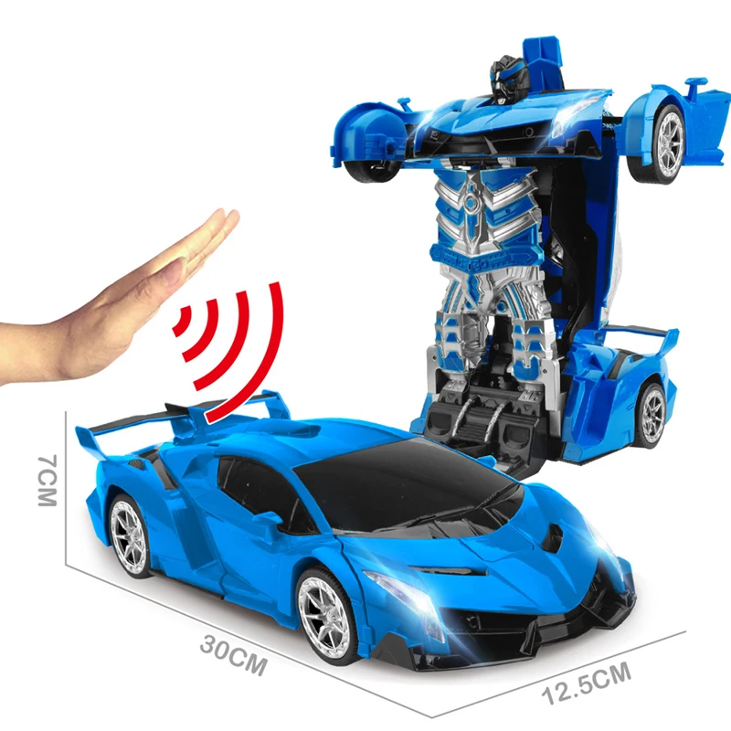 2.4Ghz Induction Transformation Robot Car 1:14 Deformation RC Car Toy led Light Electric Fightint Robot Models Gift for Boy Y156
2.4Ghz Induction Transformation Robot Car 1:14 Deformation RC Car Toy led Light Electric Fightint Robot Models Gift for Boy Y156